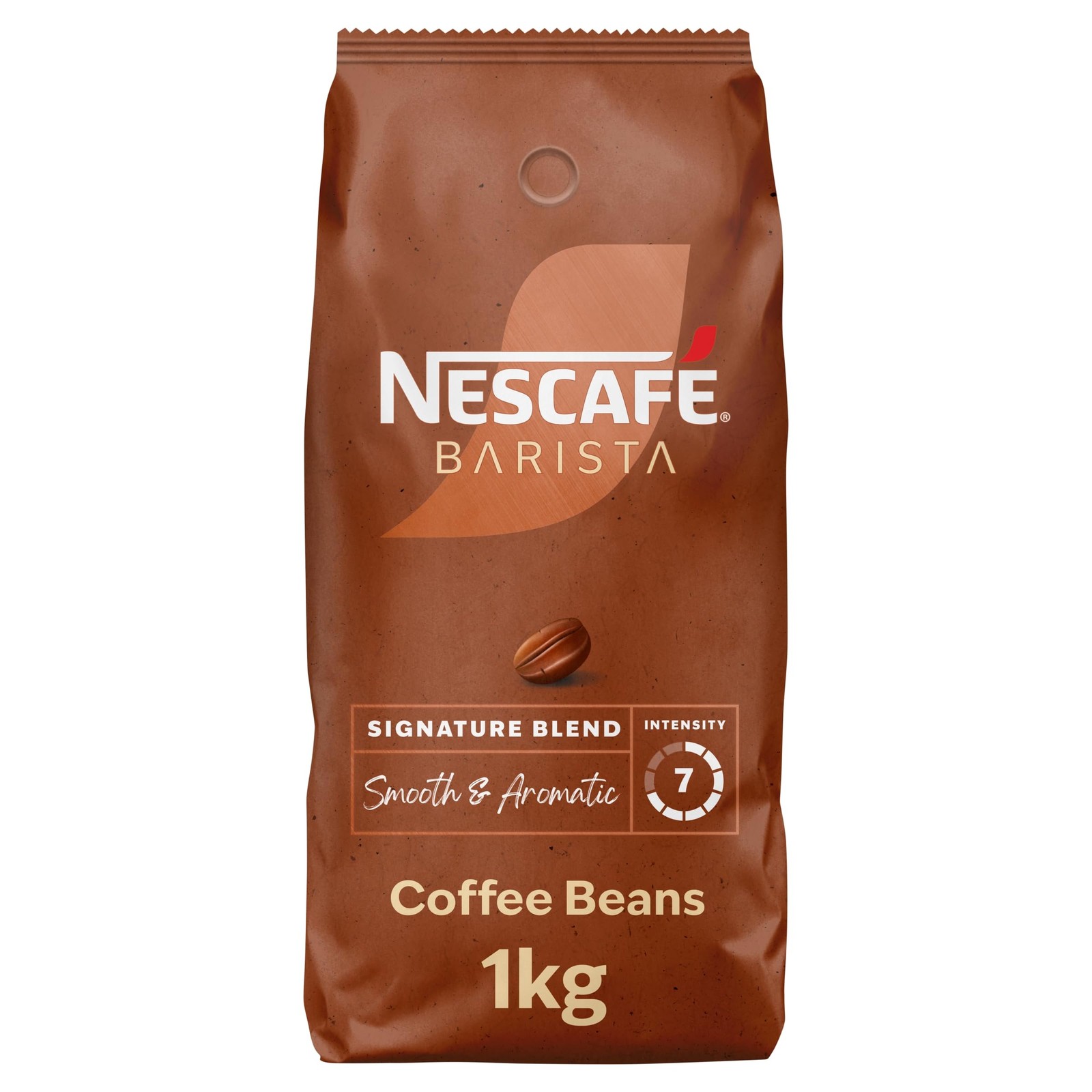NESCAFE Barista Signature Blend Coffee Beans 1kg Whole Roast Intensity 7 - Image 3