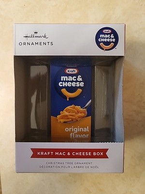 Hallmark Ornament 2025 Kraft Mac & Cheese Box Brand New Rare