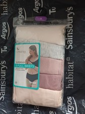 TU 5 Pack Supersoft Full Briefs Size 18