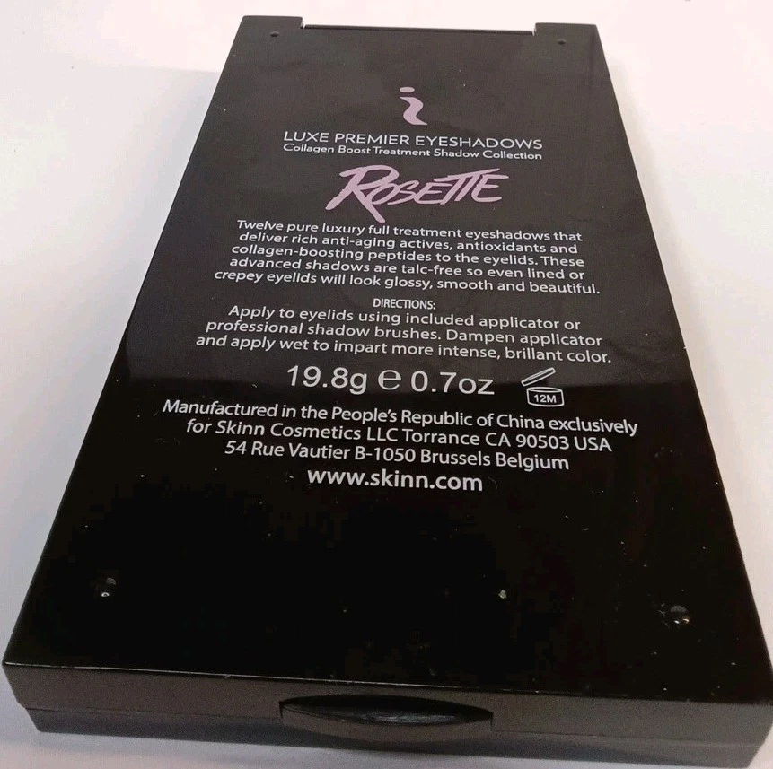 Skinn Cosmetics Luxe Premier Eyeshadow Palette in Rosette New - Image 2 of 3