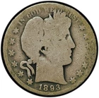 1893-O Barber Half Dollar AG Condition