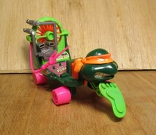 Vintage TMNT 1991 Cheapskate 2 Skateboard Teenage Mutant Ninja Turtles No Flag