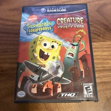 SpongeBob SquarePants: Creature from the Krusty Krab Nintendo GameCube CIB