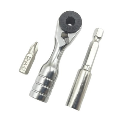 Precisions Design 1/4Inch Ratchet Wrench Set Ergonomic Design For Easy Handling