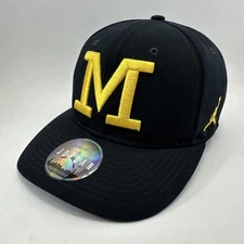Air Jordan Dri Fit Hat University of Michigan Wolverines BIG M Adjustable NWOT