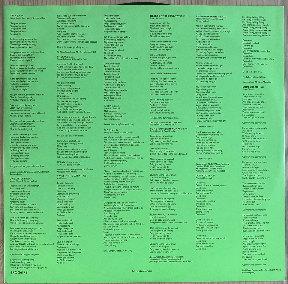 Frida (Abba), Shine, Vinyl Record album - Image 4 of 4