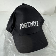 NEW w TAGS FORTNITE Epic Games Youth BLACK Cap Hat by Berkshire Fashions