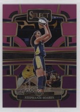 2024 Panini Select WNBA Concourse Pink & Purple Prizm 28/99 Stephanie Soares 7m3