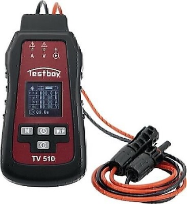 Testboy Solar Panel Tester TV 510 Photovoltaik Erdungsmessgeräte 63101000