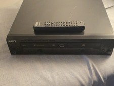 Sony RCD-W500C 5-Disc CD Changer  Recorder - TESTED / WORKS - With Remote