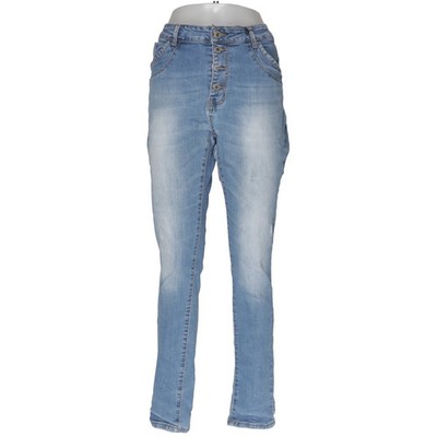 Levella, Jeans, Größe: 44, Blau, Baumwolle/Elasthan/Polyester/Viskose #xK3