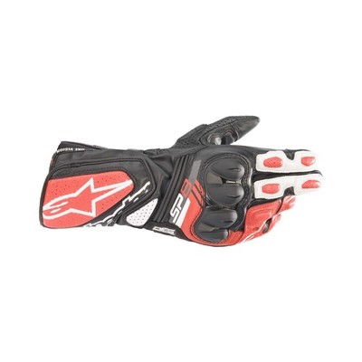 Alpinestars Alpinestar Gloves Men Large Black/White/Bright Red