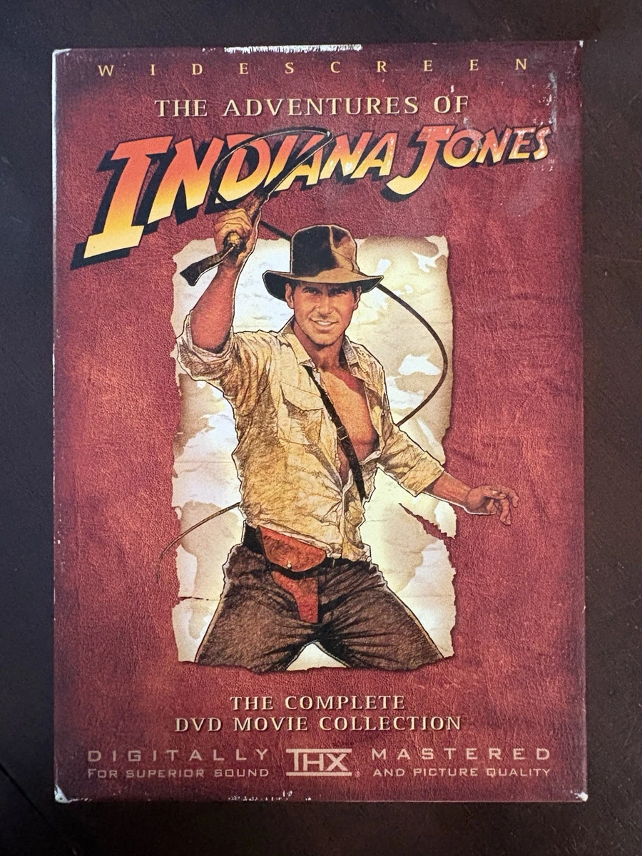25+ Indiana Jones Complete Series Box Set DVDs & Blu-ray Discs for