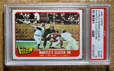 1965 Topps #134 World Series Game 3 Mantle's Clutch HR...PSA 9 MT...MINT MANTLE!