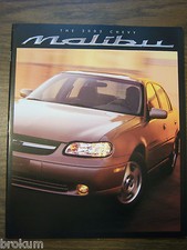 Mint 2002 Chevrolet Malibu Sales Brochure 38 Pages No. 119