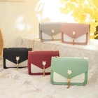 Ladies Girls Chain Strap Small Cross Body Bag Shoulder Over Bag Tassel Party