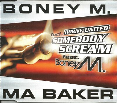 BONEY M & SASH & HORNEY UNITED Ma Baker / Scream MIXES & EDITS CD single SEALED 