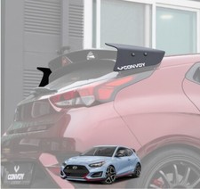 Rear Roof Spoiler Side Wing Molding Cover For 20192022 Hyundai Veloster N Only Rear Roof Spoiler Side Wing Molding Cover For 20192022 Hyundai Veloster N Only