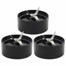 3 Pack Cross Blade Replacement Part Compatible with Magic Bullet MB1001 250W