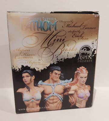 Fathom - Cannon Hawke -  Resin Mini Bust / Büste - Aspen Comics
