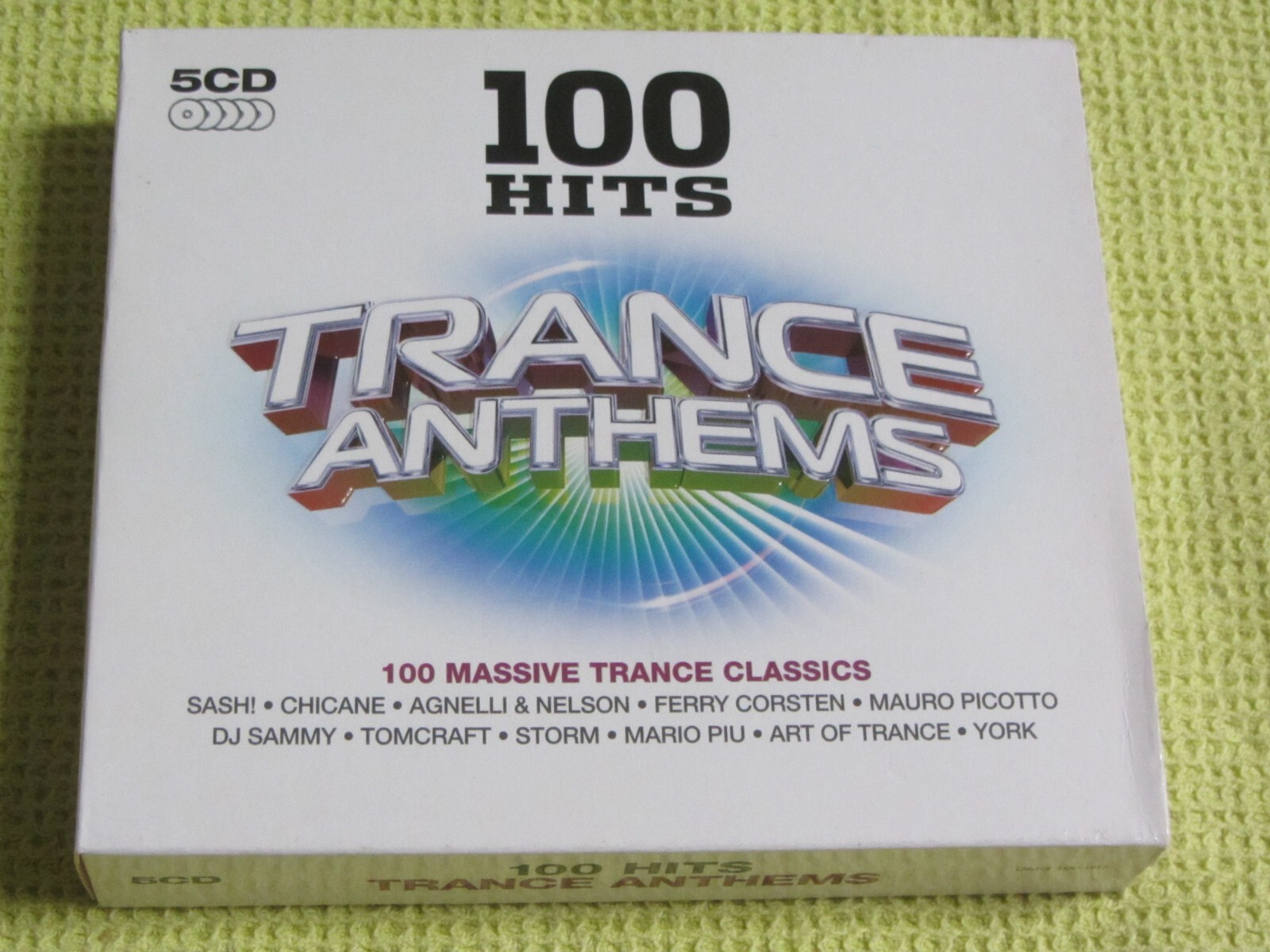 100 Hits Trance Anthems 5 CD Album Dance ATB Chicane Above & Beyond OceanLab