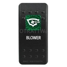 OTRATTW Carling Technologies Contura II Rocker only, BLOWER, GREEN LENS