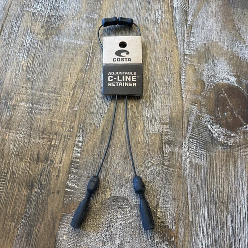 Costa Del Mar C-Line Eyewear Leash NEW strap, retainer, black Retaining Strap