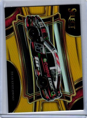 Panini Select Brad Keselowski Pit Road GOLD /10 SSP