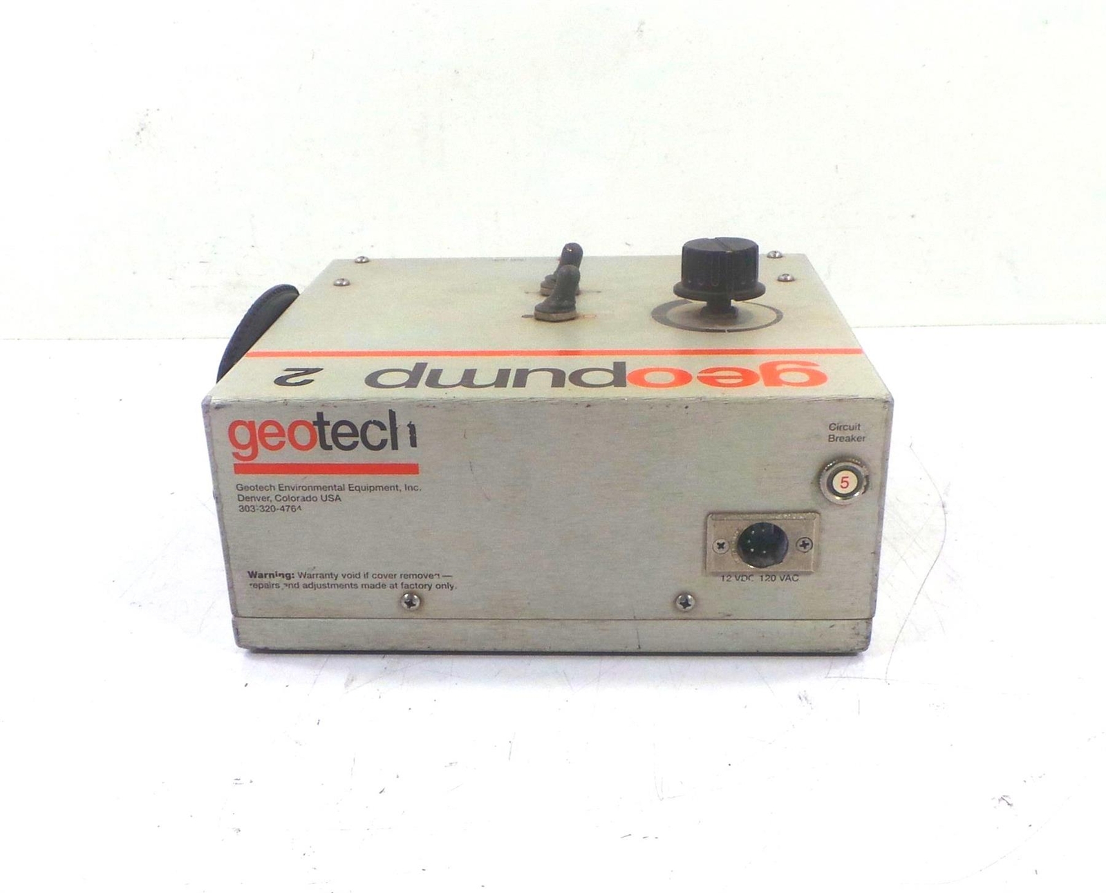 Geotech Geopump Peristaltic Pump Water ASIS Free Shipping eBay