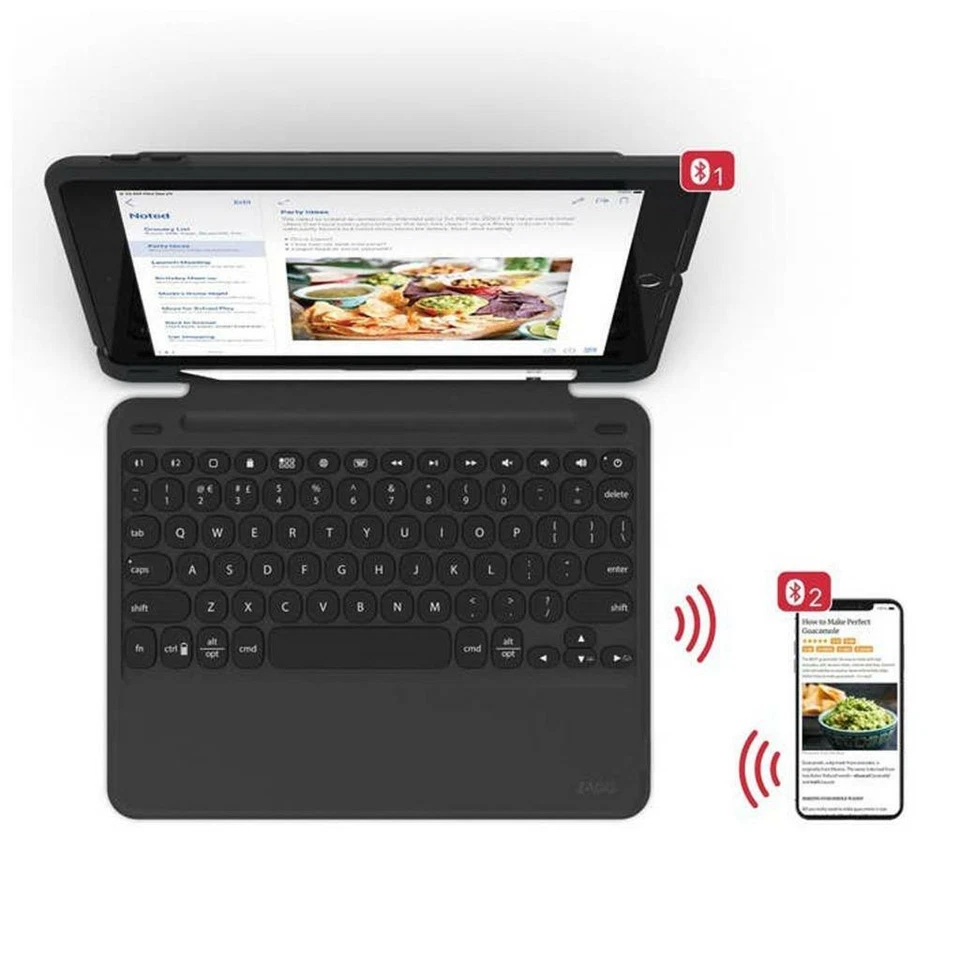ZAGG Slim Book Go Keyboard & Detachable Case 9.7-inch iPad 5th & 6th GEN QWERTY - Image 3 of 4