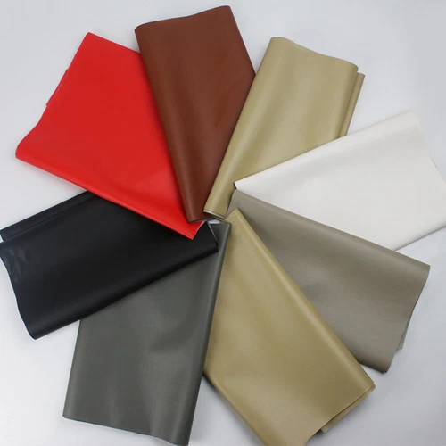 Faux Leather Upholstery Fabric Durable Synthetic Leather Vinyl Craft Material