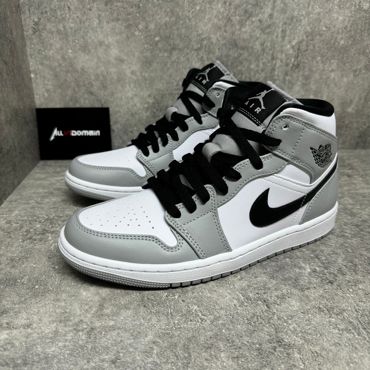 Size 15 - Jordan 1 Mid Gray 2020 for sale online | eBay