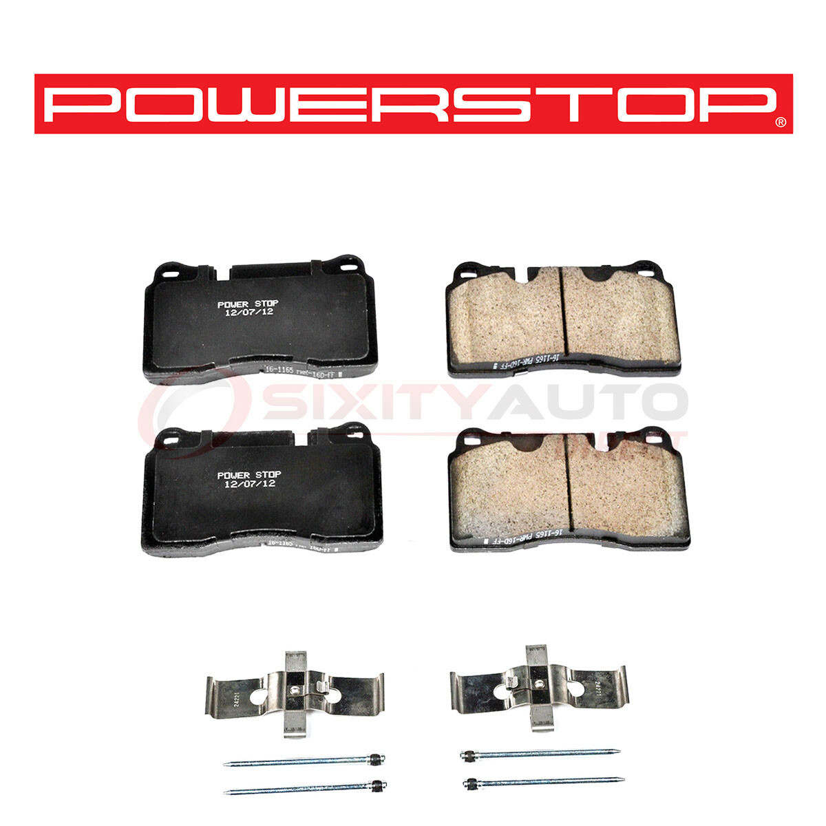 Pastiglie Freni Power Stop Z17 Evolution Plus - Performance E Riduzione Rumore - Foto 11
