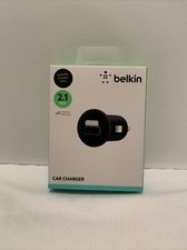 Belkin 2.1 Amp Car Charger Rapid Charge Apple Micro USB Universal
