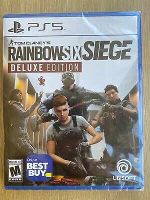 Tom Clancy S Rainbow Six Siege Deluxe Edition Ps5 Brand New Sealed Fast Ship Ebay
