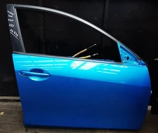 MAZDA 3 HATCHBACK 09-10-11-12-13 DRIVER SIDE FRONT BARE DOOR SHELL BLUE