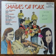 Various Shades Of Folk Vinyl Record LP VG+/VG 6870538 1972 1st Press