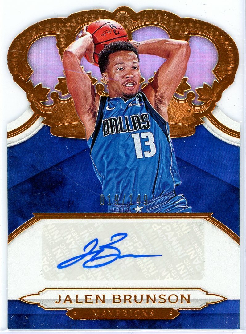 2018-19 Panini Crown Royale Basketball Rookie Auto #CR-JBS Jalen