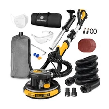 Drywall Sander, 750W Powerful Electric Drywall Sander with Vacuum Attachment,...
