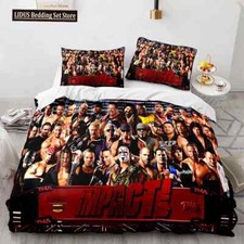 Wrestling-Game WWE EAW Bedding Duvet Cover Bedroom Comforter Covers Quilt set
