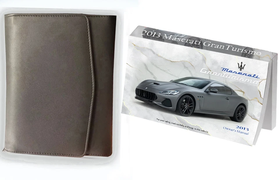 Owner Manual for 2013 Maserati GranTurismo, Owner's Manual Factory Glovebox Book