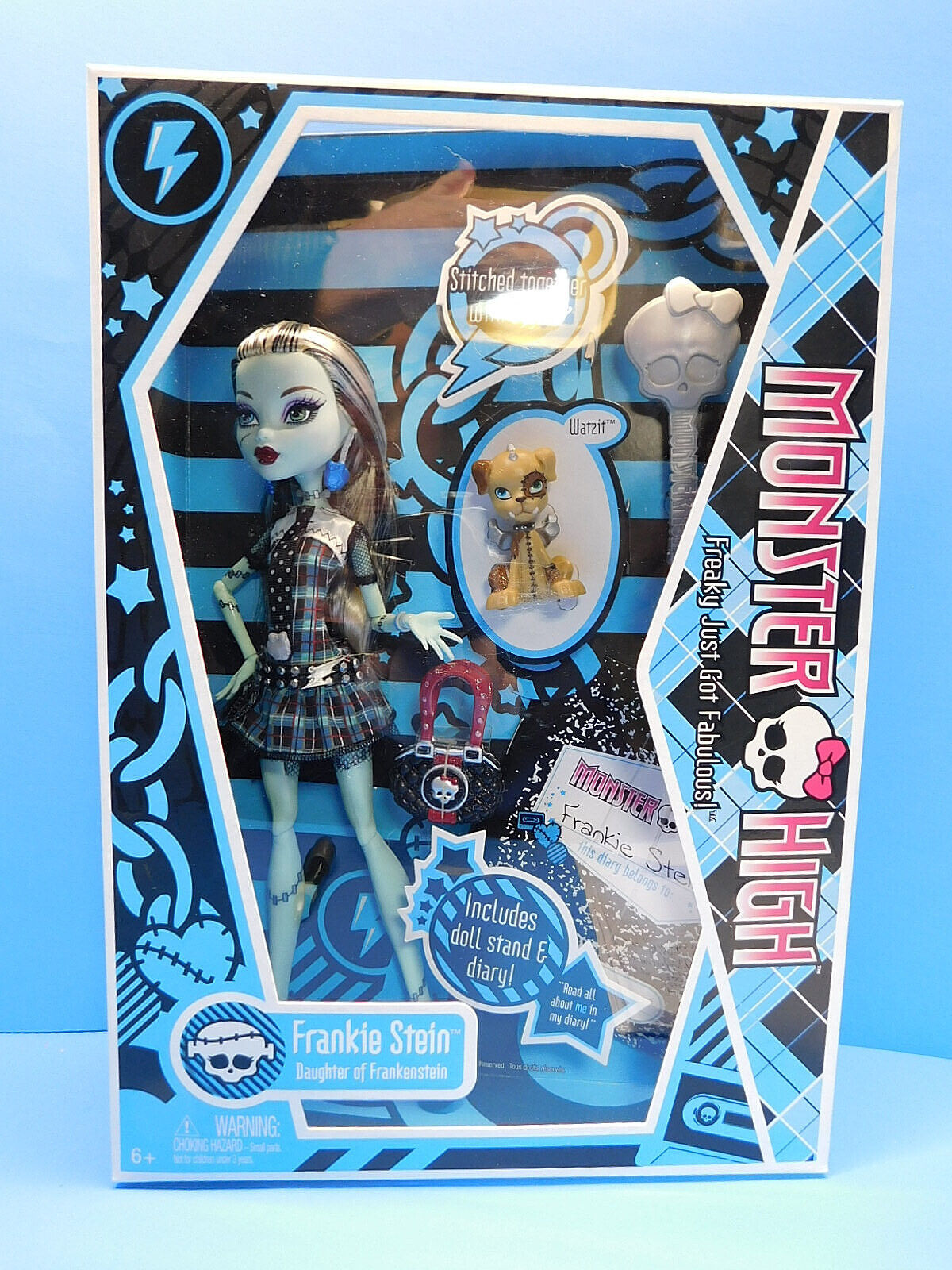 MONSTER HIGH FRANKIE STEIN DAUGHTER OF FRANKENSTEIN DOLL – TheFullValue,  General Store