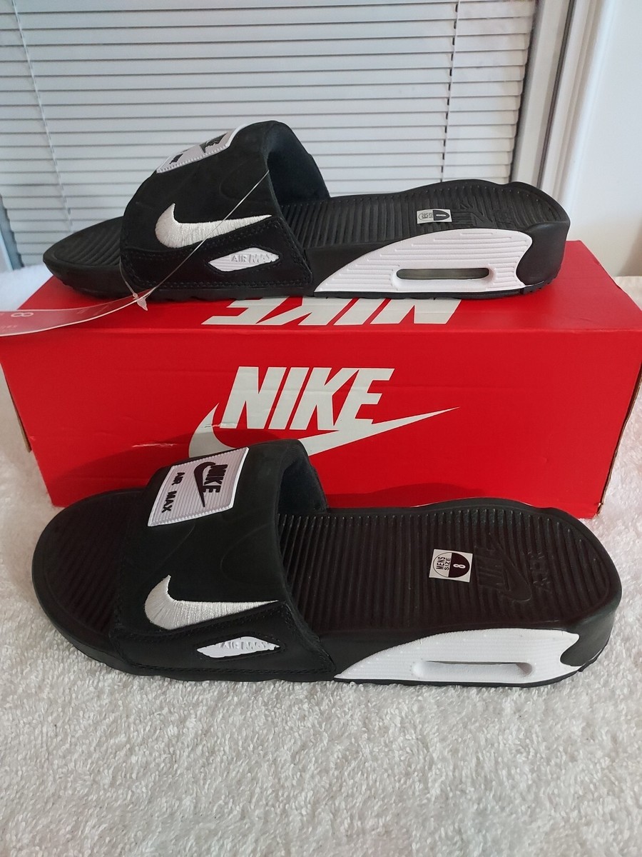 NWT NIKE SIZE 8 MEN AIR MAX 90 BLACK SLIDE | eBay NWT NIKE SIZE 8 MEN AIR MAX 90 BLACK SLIDE | eBay