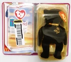 Ty Beanie Baby The End Bear 2000 Plush With Tags Mint VTG Retired OEM Sealed