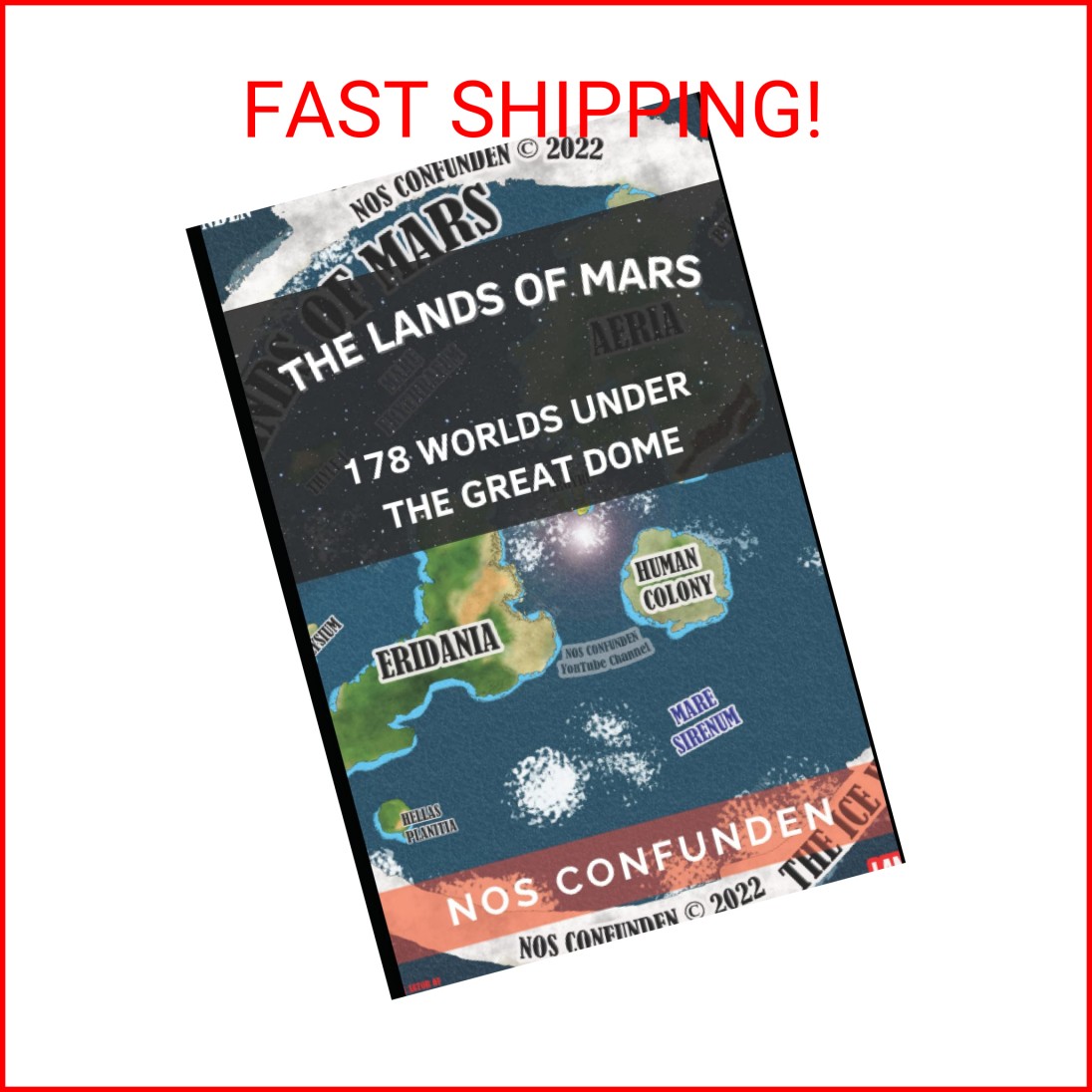 The Lands of Mars: 178 Worlds Under the Great Dome (TerraInfinita