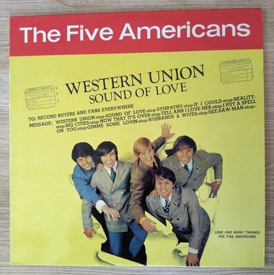 The Five Americans - Western Union LP