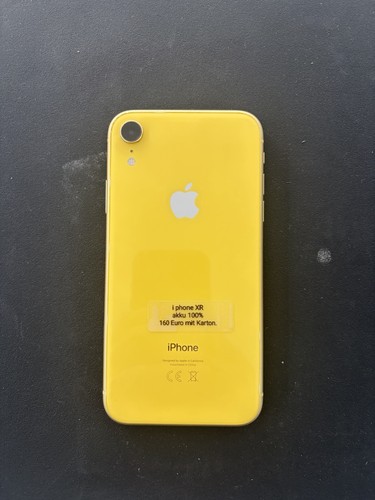 iPhone XR 64GB Gelb