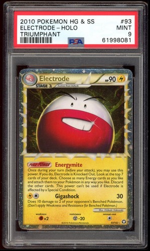 Electrode graded PSA 9 for sale on eBay