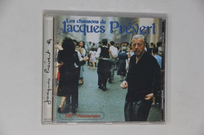 Les Chansons De Jacques Prévert CD 100ème Anniversaire