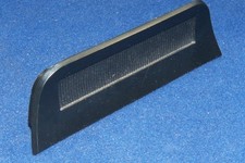 1966 Ford Mustang Am Radio Delete Plate Black Oem C6zb-aw 1966 Ford Mustang Am Radio Delete Plate Black Oem C6zb-aw